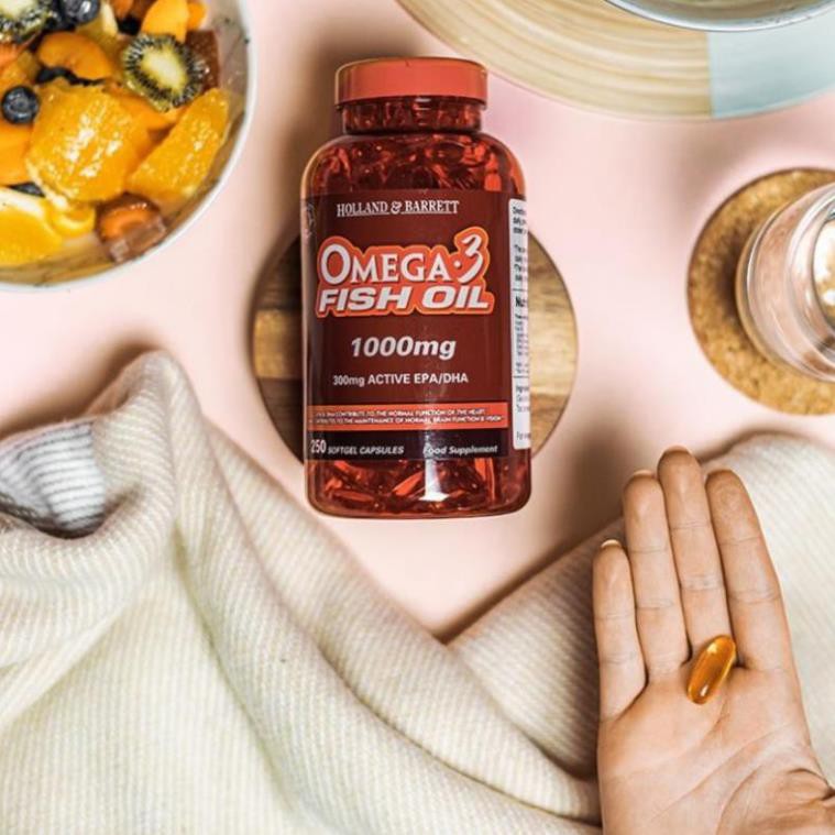 [Có Bill] [250 Viên] [1000mg] OMEGA3 hàm lượng cao holland and barrett . | BigBuy360 - bigbuy360.vn