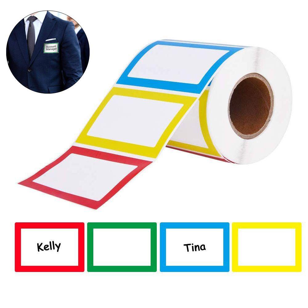 Cuộn 150 Miếng Dán Đánh Dấu Ghi Tên Lên Tên Tiện Dụng