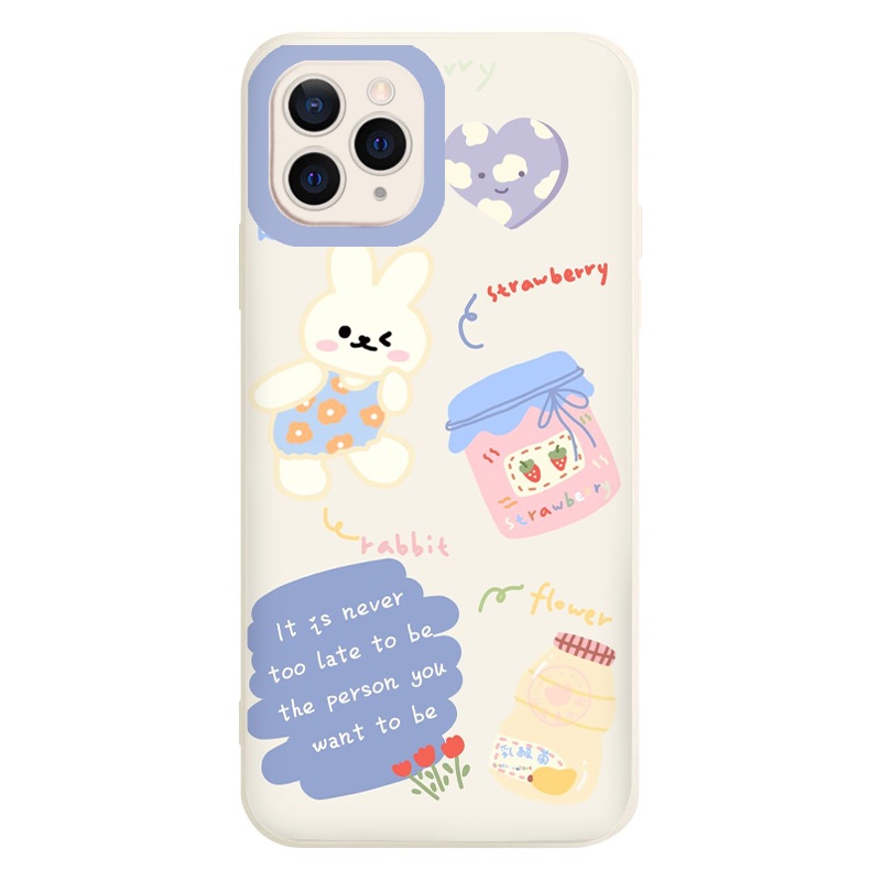 Ốp silicon iphone thỏ rabbit nhiều hình thù đáng yêu cho 6/6plus/6s/6splus/7/7plus/8/8plus/x/xr/xs/11/12/13/pro/max/plu
