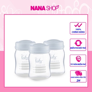 Bộ 3 bình trữ sữa Fatz Baby Hàn Quốc NoBPA 150ml