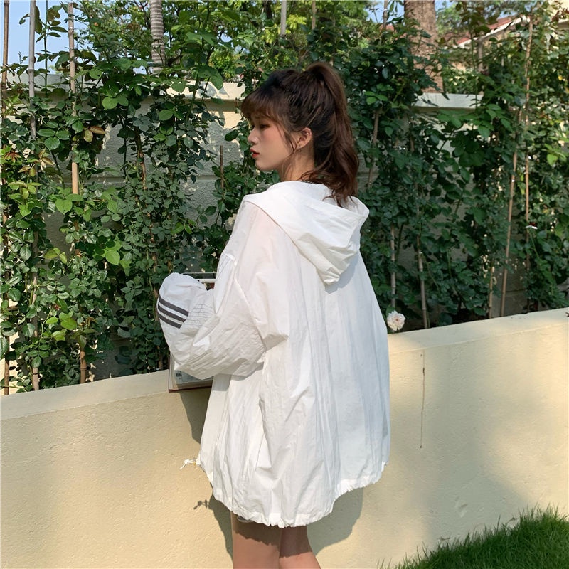 Áo Khoác cardigan Tay Dài Dáng Rộng Chống Tia UV Thời Trang Mùa Hè Cho Nữ