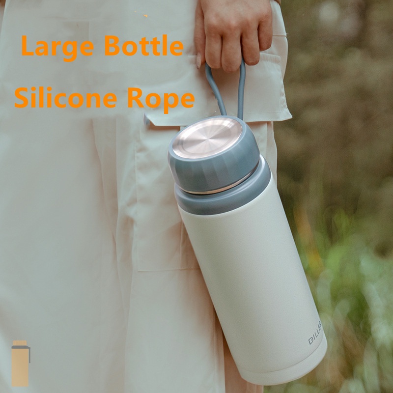 Bình Giữ Nhiệt 1500 1200 1000ml Vacuum Bottle MLH8979 - Có Khay Lưới Lọc Trà, Dây Treo, cốc toàn bộ bằng inox 304 - Diller