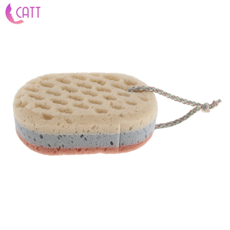 1 Miếng Bọt Biển Tẩy Tế Bào Chết Toàn Thân Thích Hợp Cho Mọi Loại Da