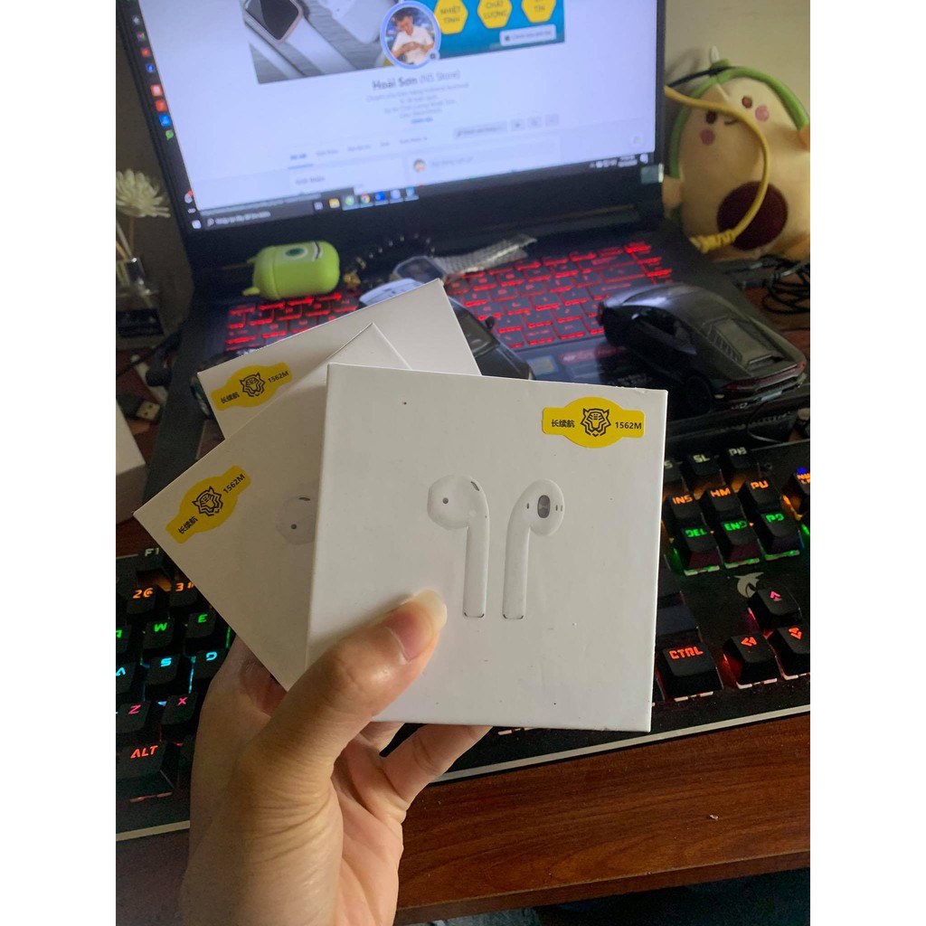 [HỔ VẰN 1562M] Airpods 2 Bản Xịn Nhất, Louda 1562M Pin Siêu Trâu, Âm Thanh Cực Hay, Tai Nghe Airpods 2 | BigBuy360 - bigbuy360.vn