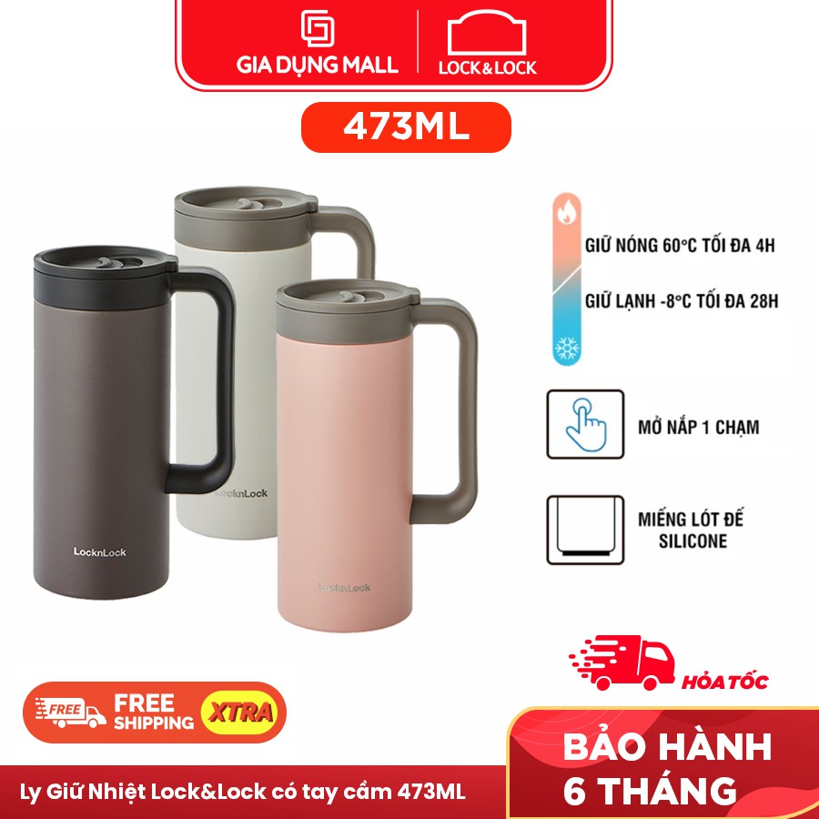 Ly Giữ Nhiệt Lock&Lock Có Tay Cầm Table Mug LHC4247 (473ml) - BH 6 tháng - Hàng Chính Hãng | BigBuy360 - bigbuy360.vn