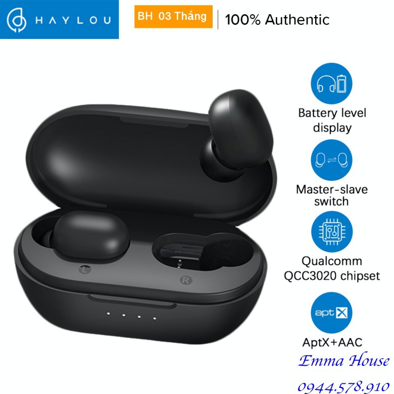Tai Nghe True Wireless Xiaomi Haylou GT1 PRO Bluetooth 5.0 - Bảo Hành Chính Hãng 03 Tháng