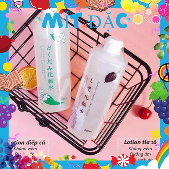 Nước Hoa Hồng Diếp Cá Tía Tô Giảm Mụn Dokudami 500ml Nhật Bản NORI | BigBuy360 - bigbuy360.vn