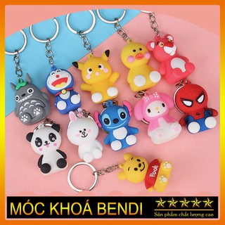 Móc khoá cute dễ thương chất liệu silicon nhiều mẫu rất đẹp