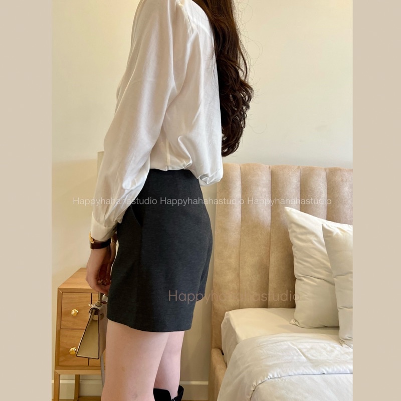 Quần sooc mona dạ Happyhahahastudio Tk43