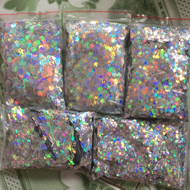 Kim tuyến hình gói 50 gr đa sắc 7 màu