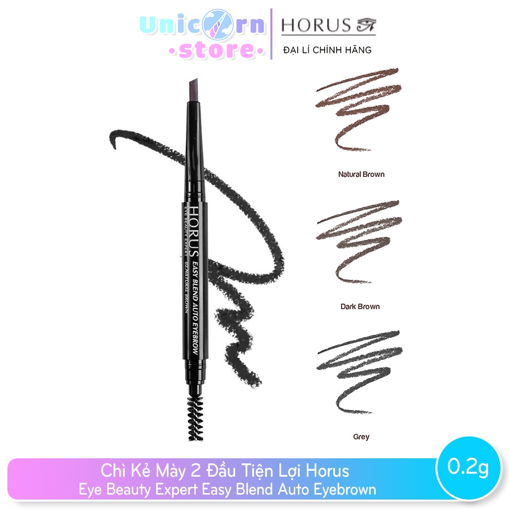 Chì Kẻ Mày 2 Đầu Tiện Lợi Horus Eye Beauty Expert Easy Blend Auto Eyebrown 0.2g | BigBuy360 - bigbuy360.vn