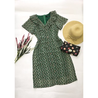 Đầm voan hoa size M,L,XL giá 160K