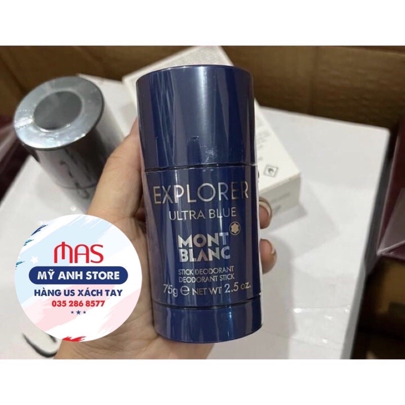 Lăn khử mùi hương nước hoa Mont Blanc Explorer 75g