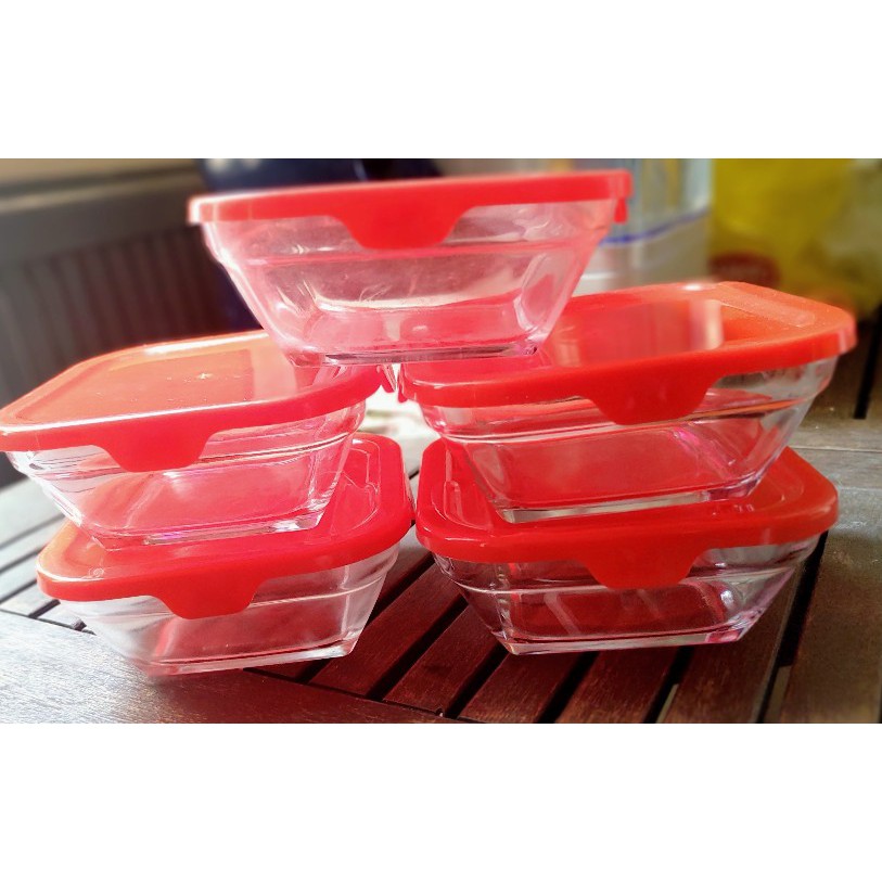 Thố Thủy Tinh Có Nắp Đậy Cao Cấp