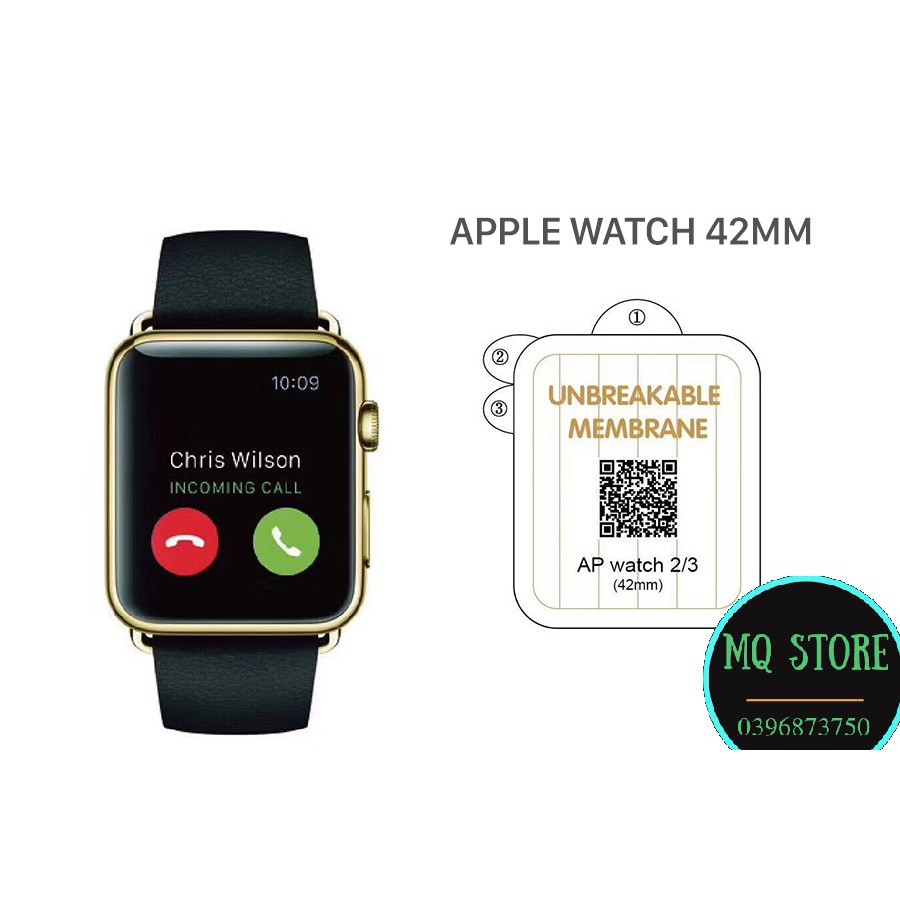 [Freeship toàn quốc từ 50k] DÁN FILM PPF APPLE WATCH FULL SIZE 38 - 40 - 42 - 44 MM