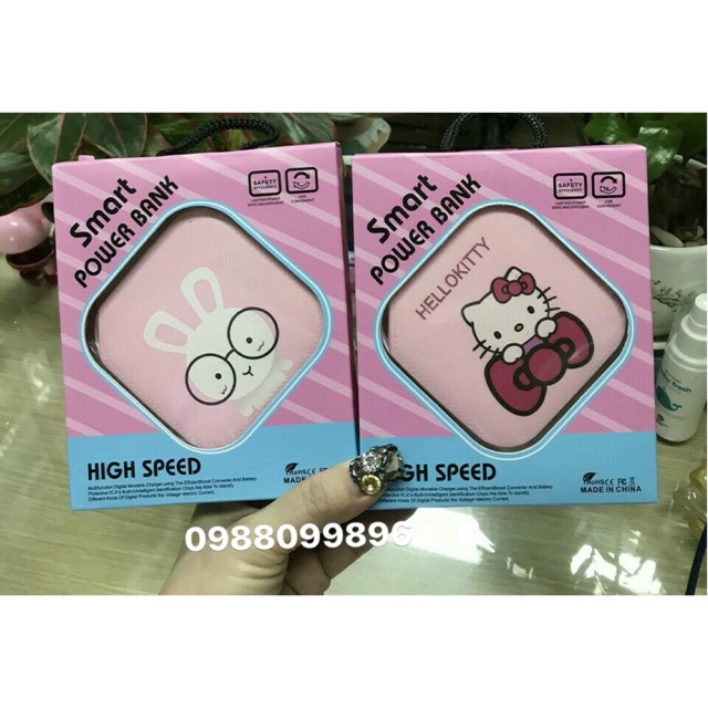 SẠc dự phòng Hello KITTY 10000 mah