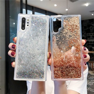 Ốp Lưng Cho Huawei Mate 30 20 10 Pro 20X Lite Y6 Pro 2019 Honor X10 30s 30 Pro Play 4T Vỏ Điện Thoại Hoạt Hình Thời Trang Lấp Lánh Chất Lỏng Quicksand Mềm TPU Back Cove