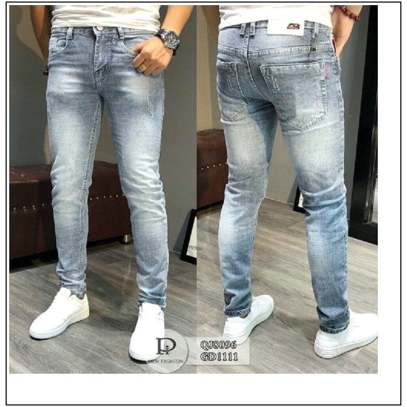 quần jean nam XANH BẠC 5678 chất jean giãn tốt PL1-AM/11