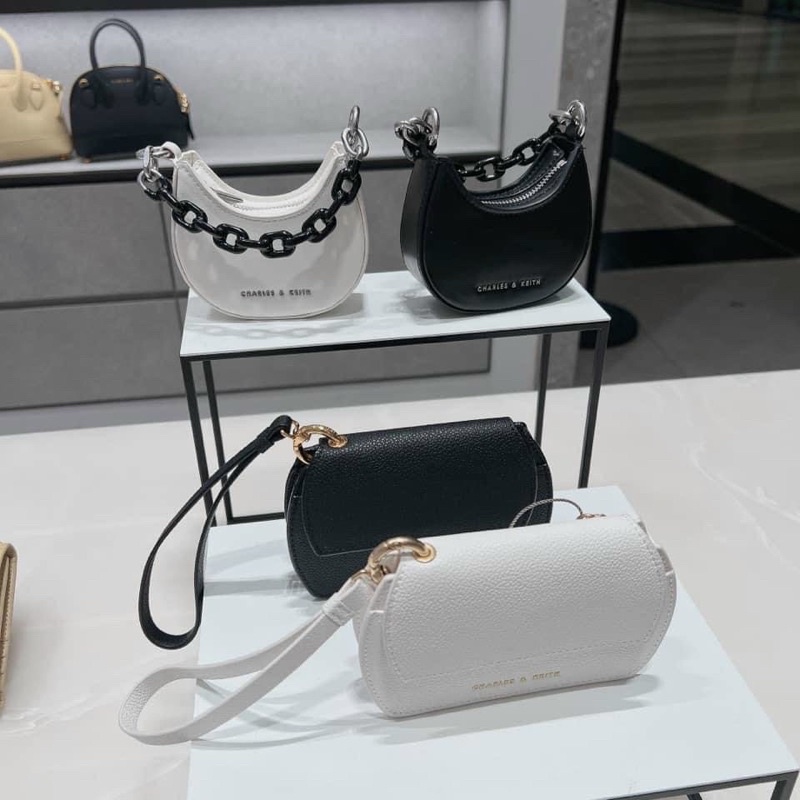 Túi cê ka mini dáng bầu bản 2 dây kèm hộp siêu xinh 1222#