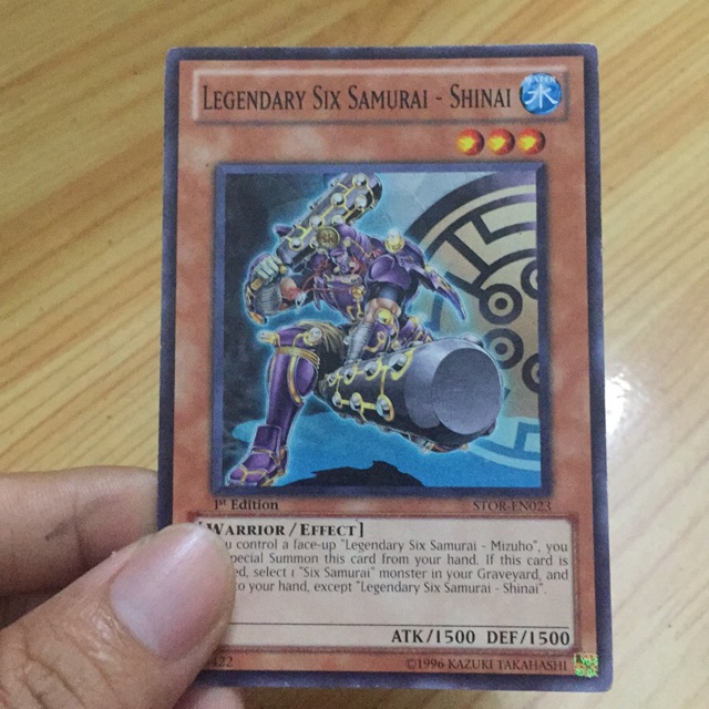 [Thẻ bài yugioh] Legendary six samurai - Shinai - STOR-EN023