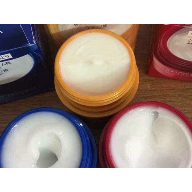 Kem dưỡng trắng da, dưỡng ẩm Aqualabel Shiseido 5 in 1 90g và kem đêm 50g nội địa Nhật