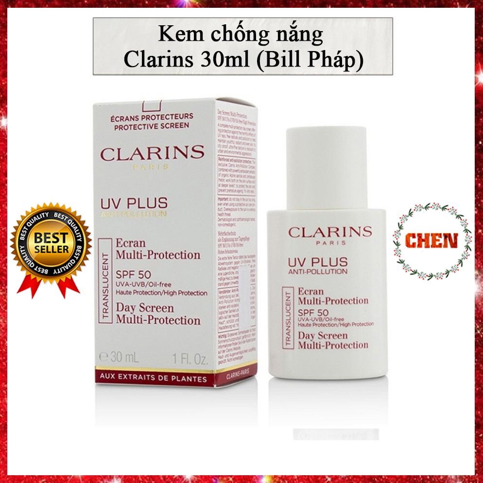 Kem chống nắng Clarins 30ml (Bill Pháp)