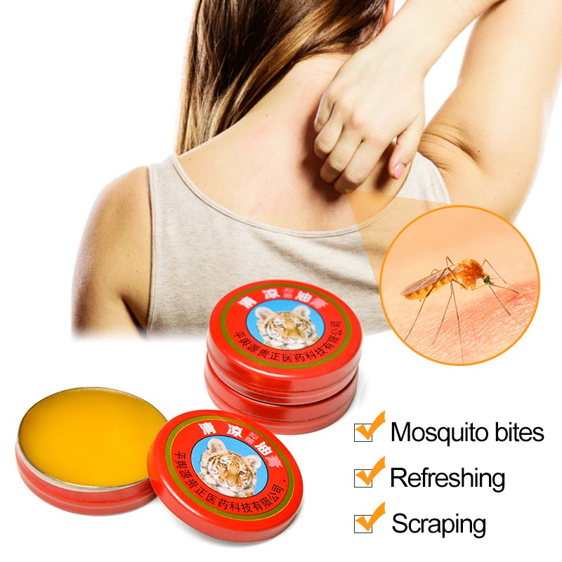 10Pcs Tiger Balm Refreshing Cooling Headache Dizziness Pain Relief Muscular Relax Essential Oil