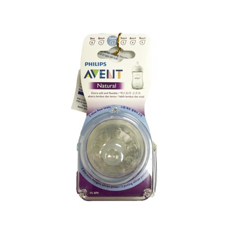 bình sữa Núm ty PHILIPS AVENT Natural