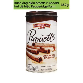 Bánh ống điếu Arnotts vị socola hạt dẻ hiệu Pepperidge Farm 382g