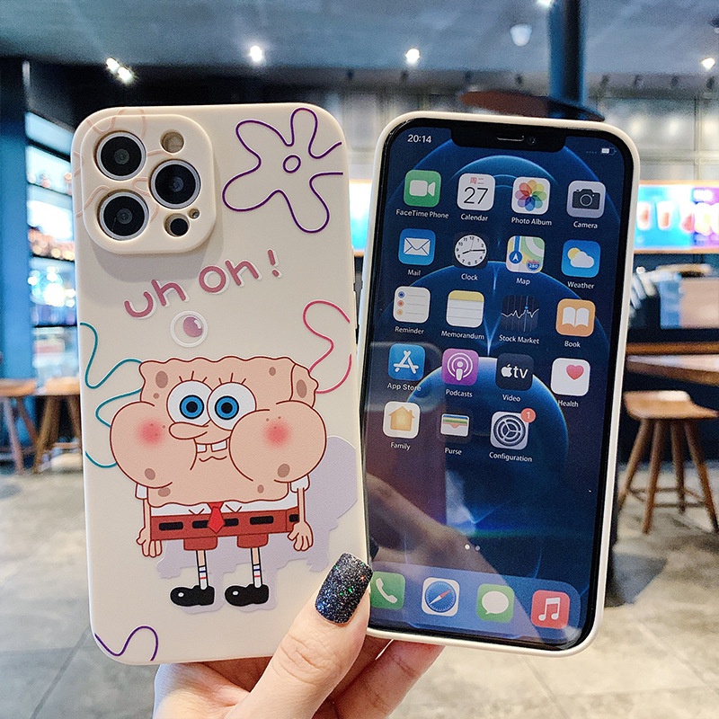 Ốp lưng iphone umm cạnh vuông TPU 6 6plus 6s 6splus 7 7plus 8 8plus x xr xs 11 12 pro max plus promax