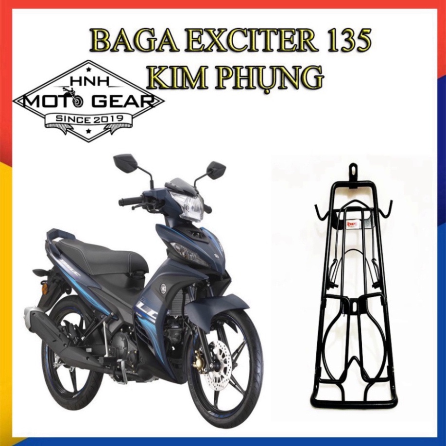 Baga Exciter 135 Sơn Tĩnh Điện Chính Hãng Kim Phụng