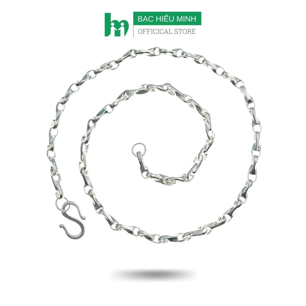 Dây Chuyền Trẻ Em Bạc Hiểu Minh DTE038 Bảo Hành Vĩnh Viễn