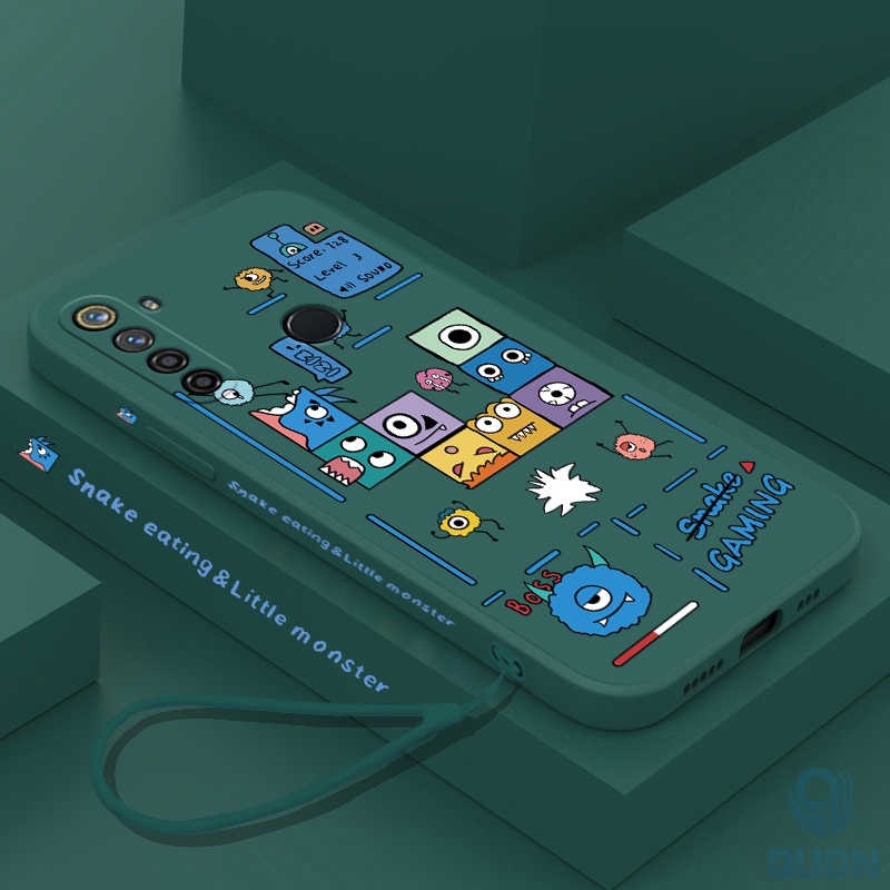 Ốp Điện Thoại Tpu Dẻo Họa Tiết Quái Vật Cho Realme 8 5G/4G 5 6 7 Pro 6i 7i 8i C25 25Y C21Y C25S C15 C12 C20 C21 C11