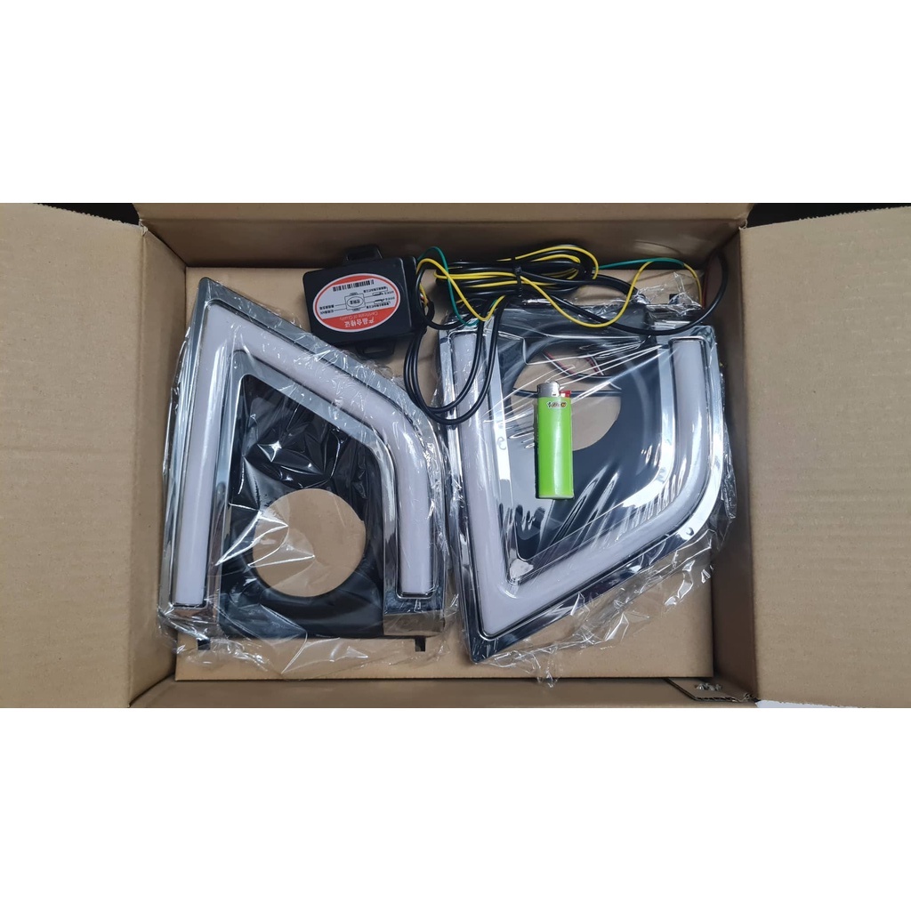 Led gầm trước Toyota corolla Altis  led day light led DRL tích hợp xi nhan 2 màu rất đẹp corolla đời 2014 2015 2016
