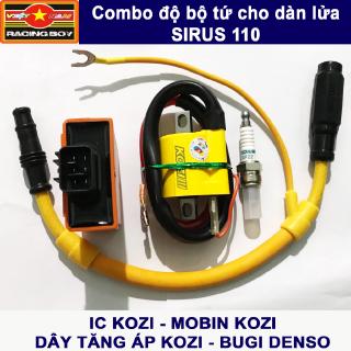 Combo độ bộ tứ dàn lửa Sirius Xăng Cơ - KOZI Malaysia