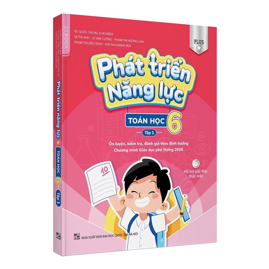 Sách - Phát Triển Năng Lực - Toán Học 6 tập 1 Plus