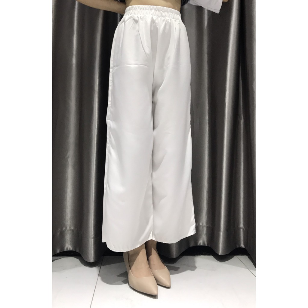 Set áo croptop tay phổng quần suông LALI NHD21