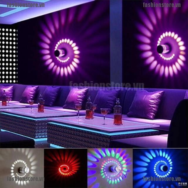 Đèn Led ốc xoáy trang trí cực đẹp cho quán nhà cửa VV