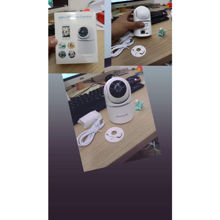 camera wifi thẻ nhớ seetong T3K1C
