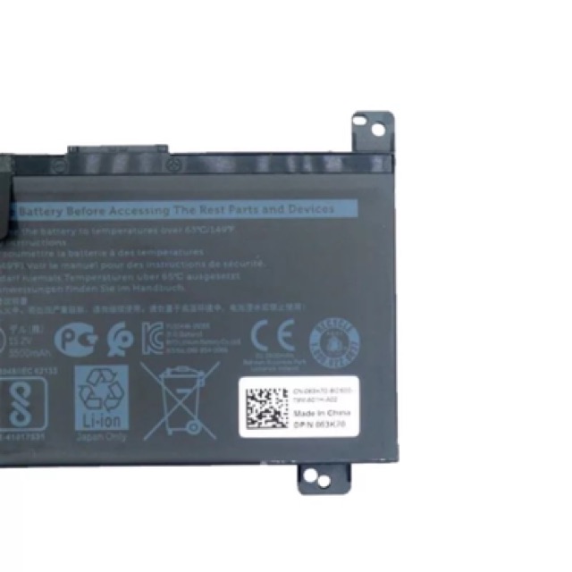 PIN DELL INSPIRON 14-7466 PWKWM 56Wh Zin BH 6 tháng