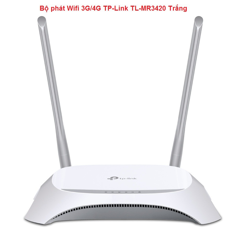 Bộ phát Wifi 3G/4G TP-Link TL-MR3420 Trắng