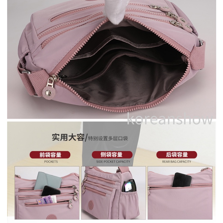 Túi Xách Nữ Đẹp Túi Đeo Chéo 5 Ngăn Thời Trang Hàn Cho Nữ-65