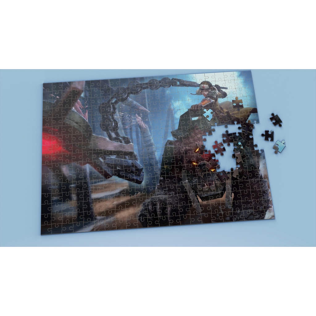 League of Legends Tranh ghép hình SEJUANI - Mẫu 2 - Nhận in theo yêu cầu