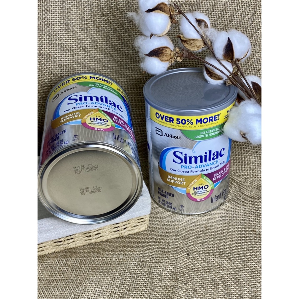 Sữa Similac HMO Pro Advanced Mỹ cho bé 0-12 tháng - Hàng Air Chính Hãng
