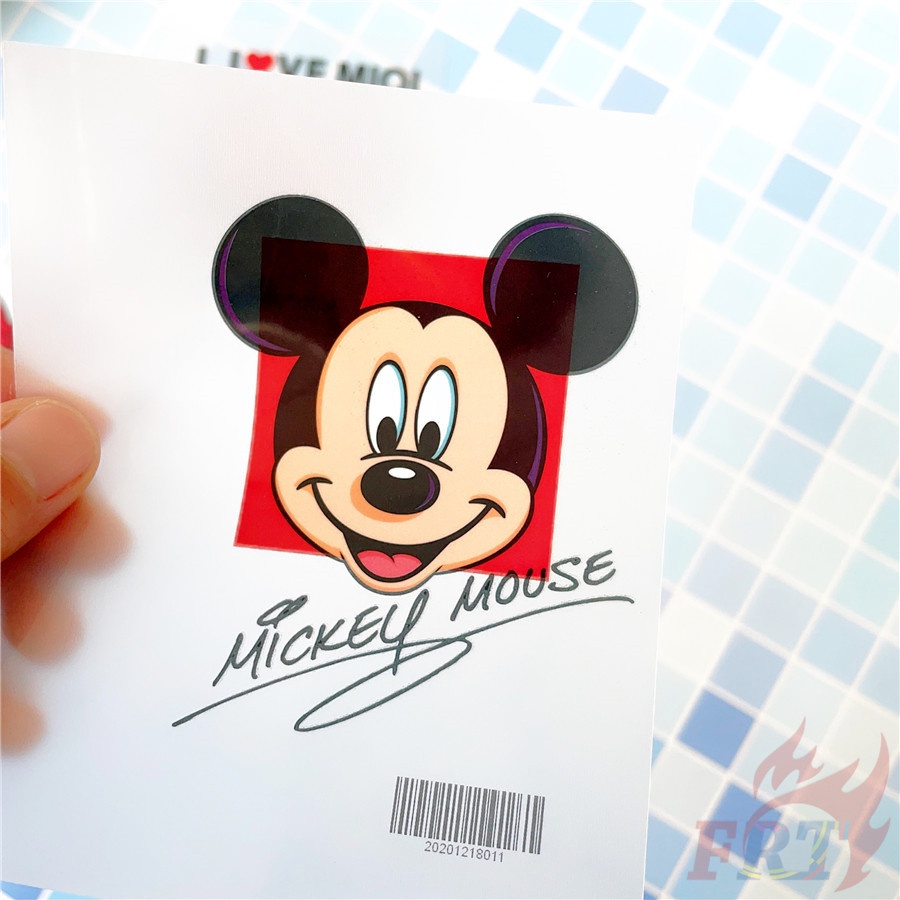 ✪ Sticker Dán Tường Họa Tiết Hình Chuột Mickey/Minnie ✪ 1 Miếng Dán Trang Trí Công Tắc Nhiệt