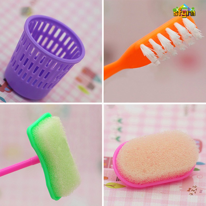 Set 9 món đồ chơi quét dọn nhà cửa cho bé