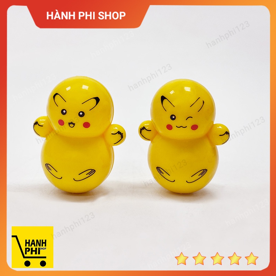 Lật đật mini đồ chơi lật đật tí hon doraemon cho bé cute dễ thương giá rẻ (pikachu, người tuyết, minion)