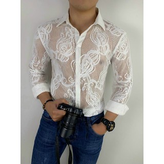 áo sơ mi nam lưới