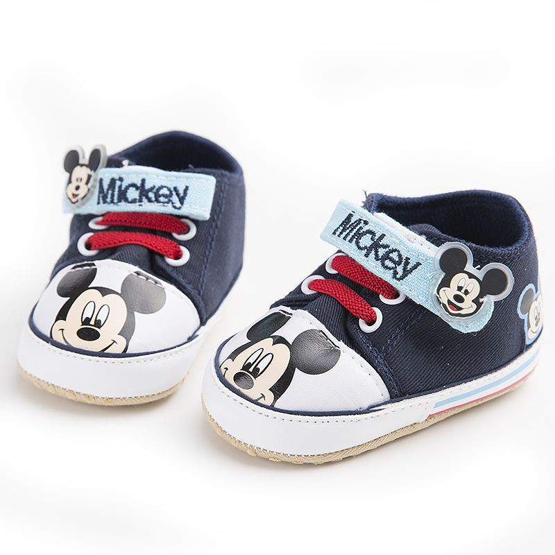 Giày Sneaker Đế Mềm Hình Mickey Cho Bé