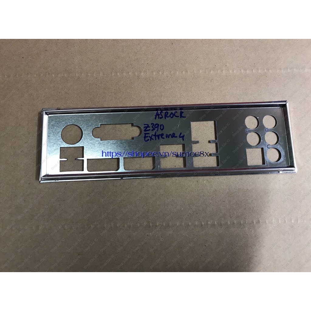 Chặn main Asrock Z390 Extreme4 Z390 Extreme 4 dùng nắp sau thùng máy